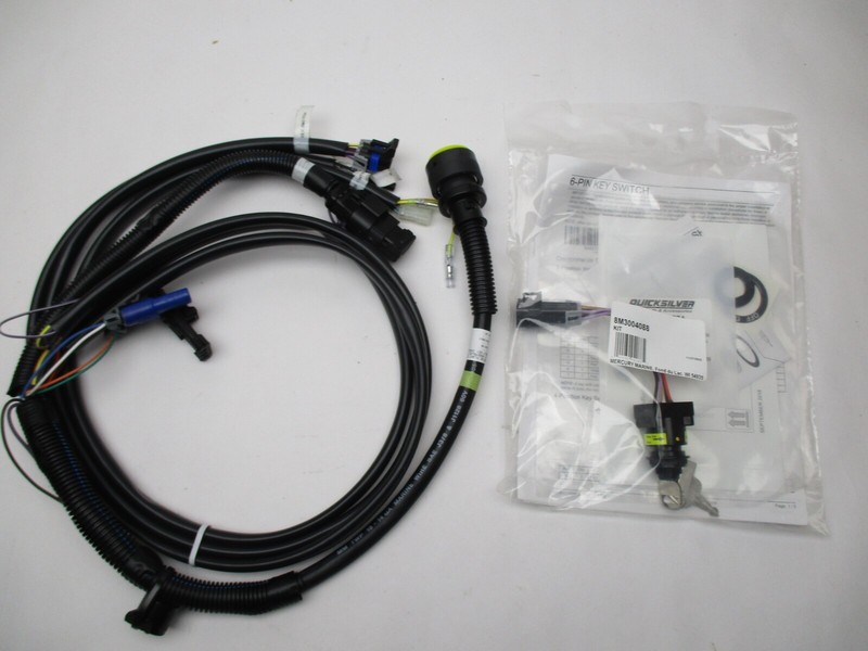 84-896537K02 New Mercury Outboard Key Switch Wire Harness