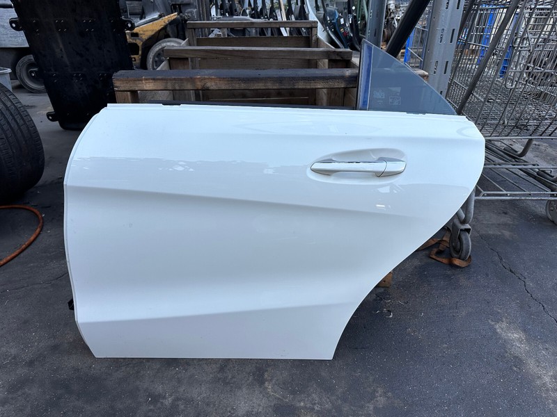 14-19 Mercedes CLA250 C117 REAR LEFT DRIVER SIDE DOOR SHELL White OEM