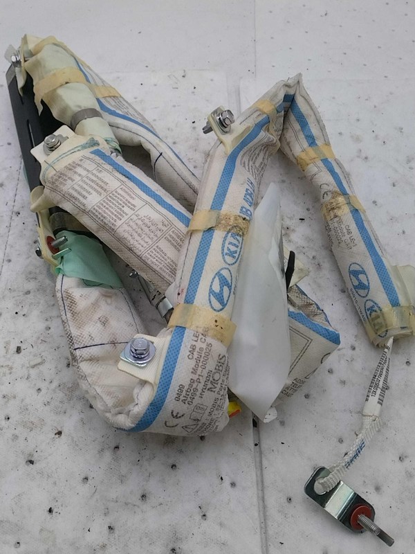 2014 KIA RIO Left Curtain Air Bag 505370 White 128K Miles Used OEM