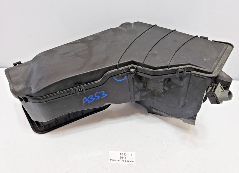 ✅ 12-25 OEM Porsche 718 Boxster 982 Air Filter Duct Box Cover Lid 36k NOTE*