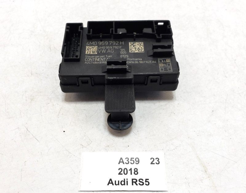 ✅ 17-20 Audi RS5 A4 A5 S4 Front Right Passenger Side Door Control Module Unit