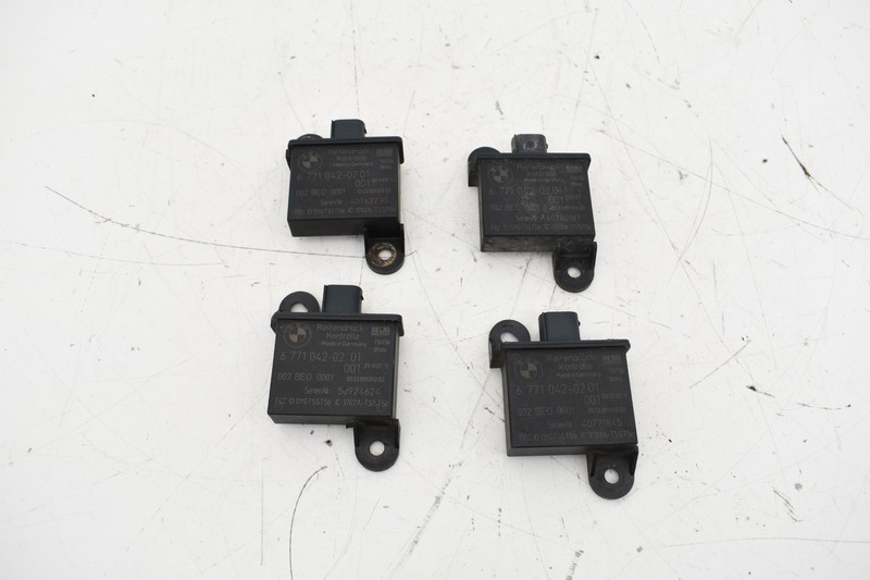 2008 BMW E90 SET OF 4 RDC TPMS TIRE PRESSURE MONITOR SENSOR OEM KW33