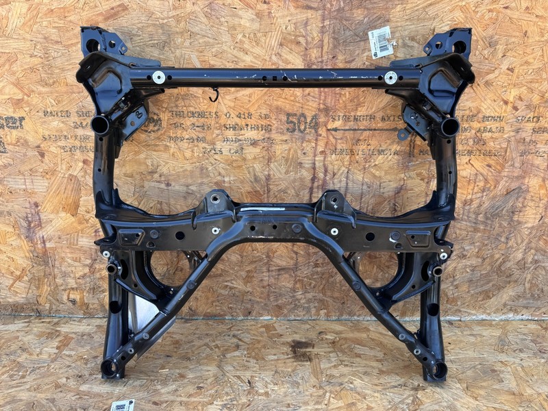 12-21 OEM BMW F30 328i RWD Front Axle Subframe Crossmember Cradle Undercarriage