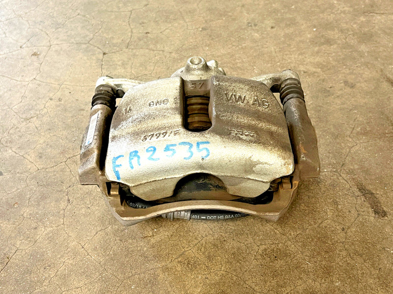 ⭐2015-2020 AUDI A3 S3 FWD FRONT RIGHT PASS SIDE BRAKE CALIPER ASSY OEM LOT2535