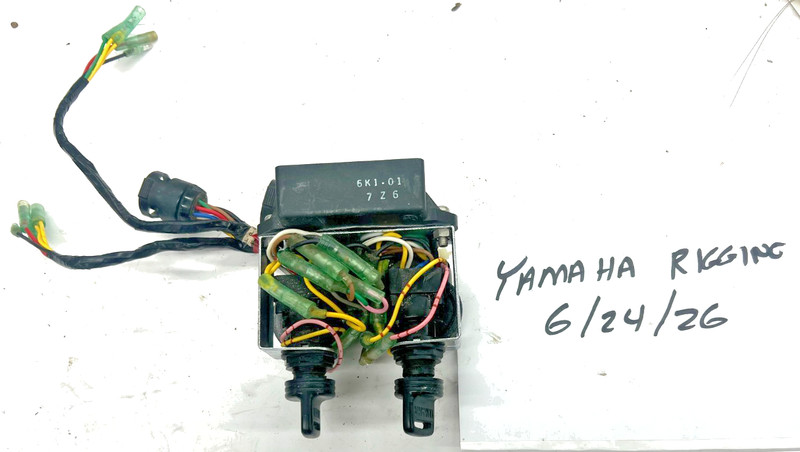 Yamaha OEM Dual Key Switch for Outboards 6K1-01 OEM YAMAHA! FRESHWATER!