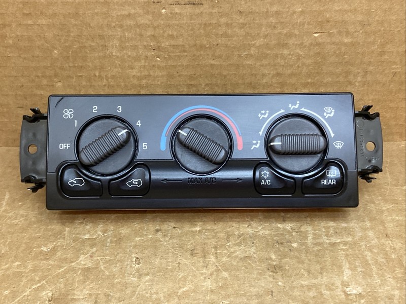 99-02 Silverado Sierra Tahoe Suburban Climate Temp Temperature Controls 15753263