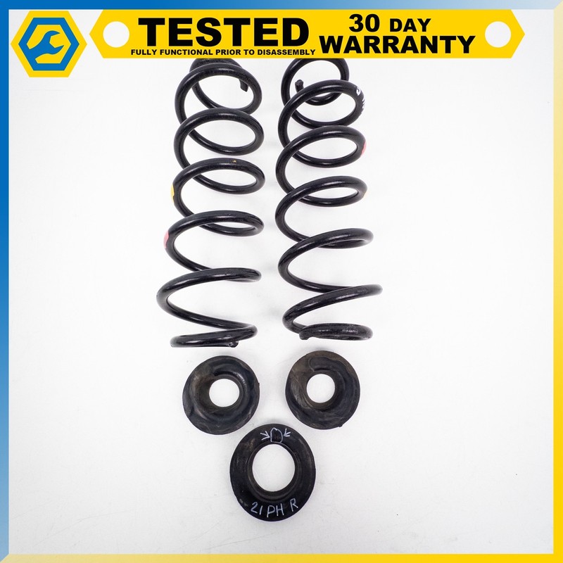 16-22 TOYOTA PRIUS REAR LEFT & RIGHT SIDE SUSPENSION COIL SPRING SET OEM
