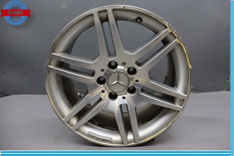 08-14 Mercedes W204 C250 8.5J x R17 17" Rear Wheel Rim Silver 2044014602 Oem