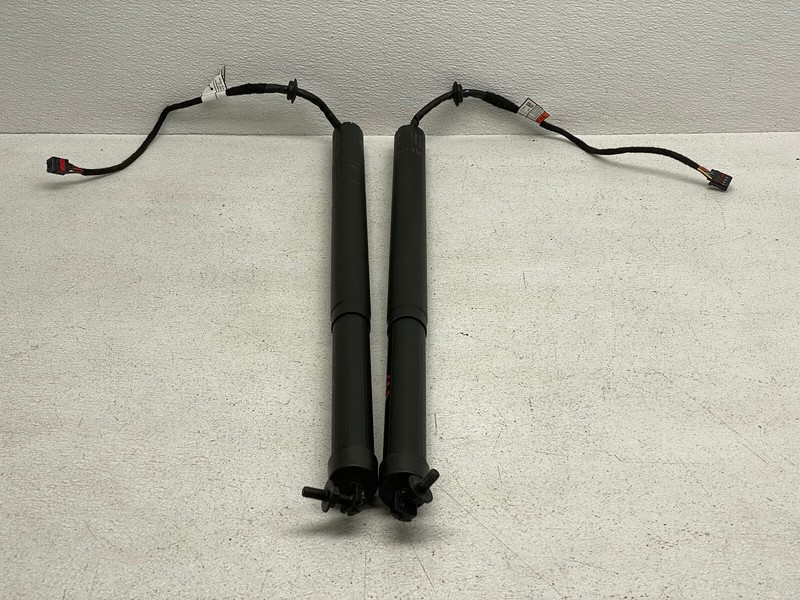 17-20 JAGUAR F-PACE REAR TRUNK LEFT & RIGHT SHOCK STRUT SUPPORT SET OEM LOT668
