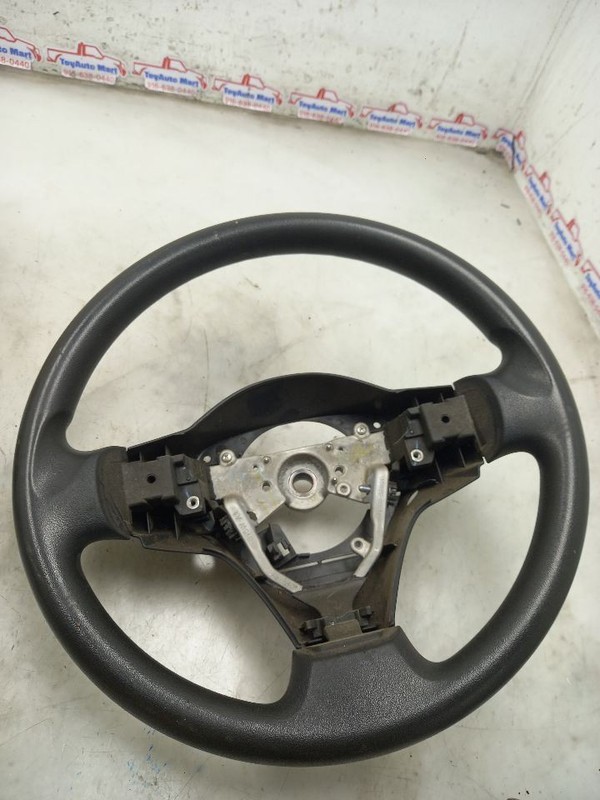 08 TOYOTA YARIS STEERING WHEEL BLACK-FB18