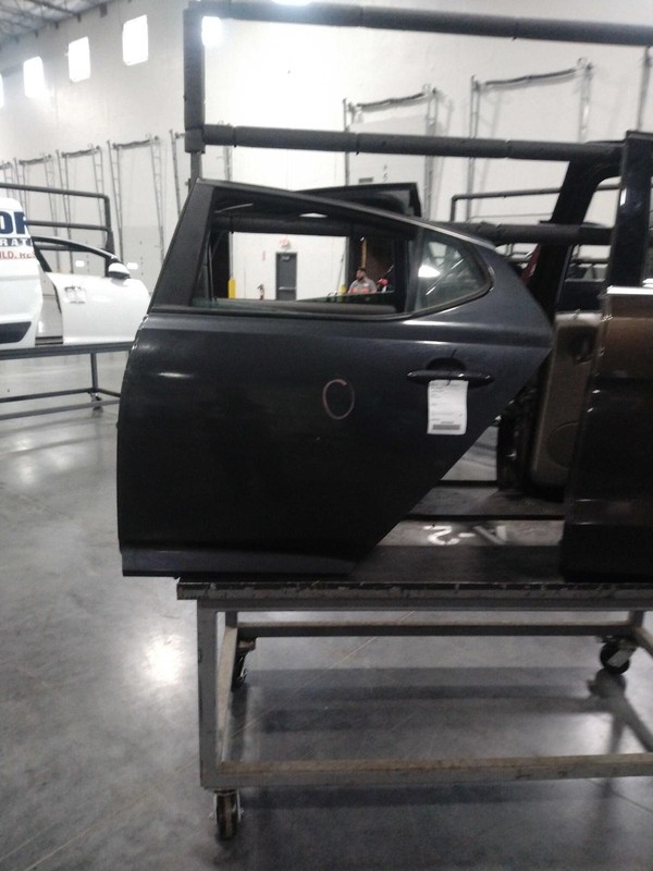 2011 KIA OPTIMA Grey Left Rear Door - Used, Dented, 137k Miles, OEM Part