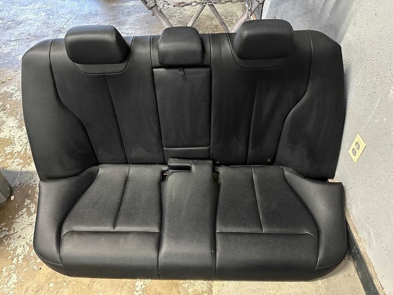 12-18 BMW F30 Sedan REAR SECOND ROW SEAT Black OEM