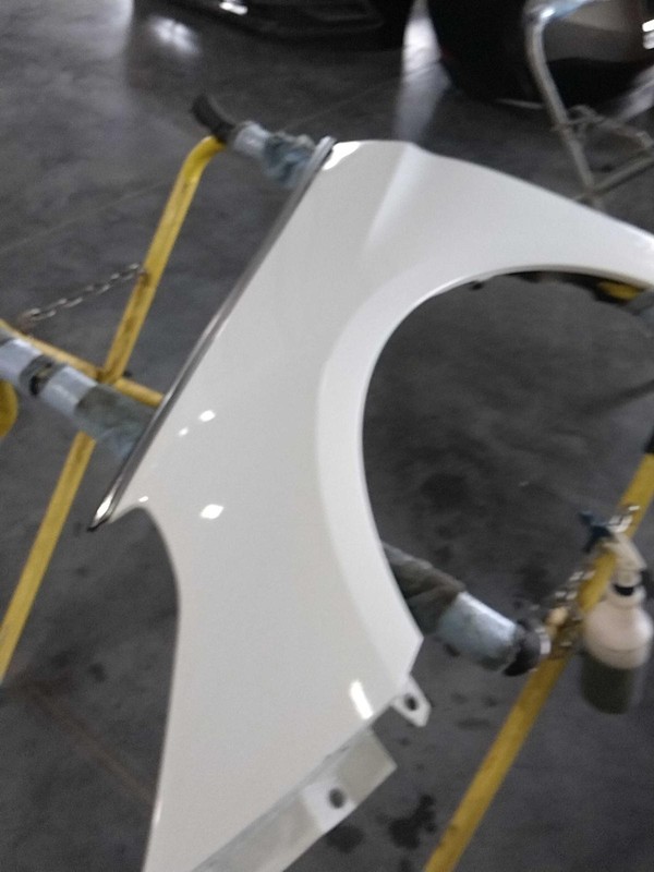 Hyundai Sonata 2019 Left Fender WHITE 652931 9936
