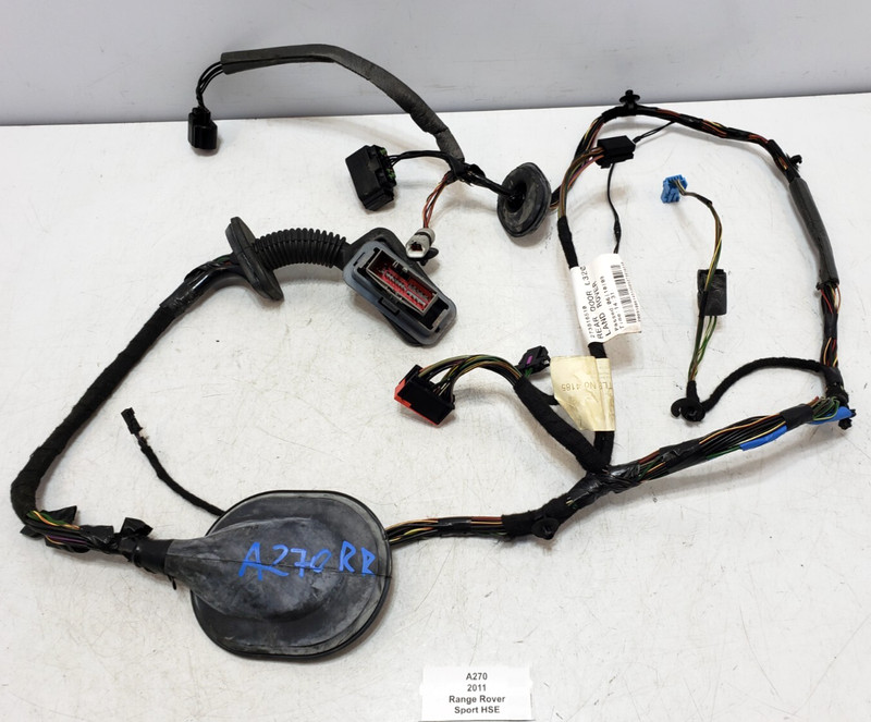 ✅ 10-16 OEM Range Rover Sport HSE L320 Rear Right Passenger Door Wire Harness