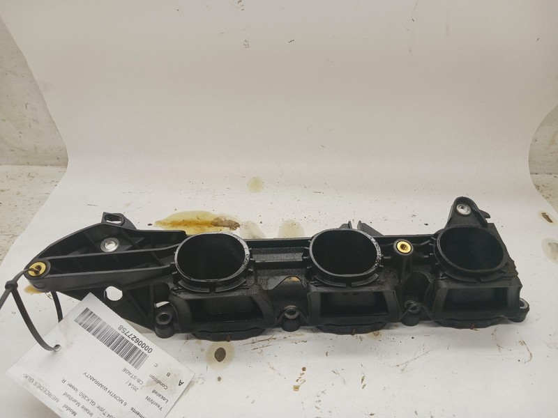 13-'15 MERCEDES GLK350 right lower Intake Manifold OEM 1 Year Wnty!