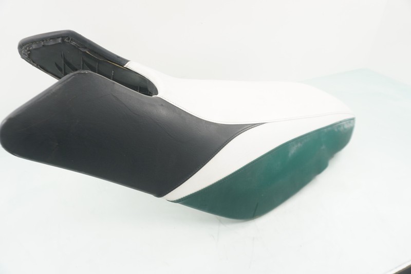 1996 Sea-Doo GTX OEM Black, Green, White Front Seat Saddle Assembly 269000354