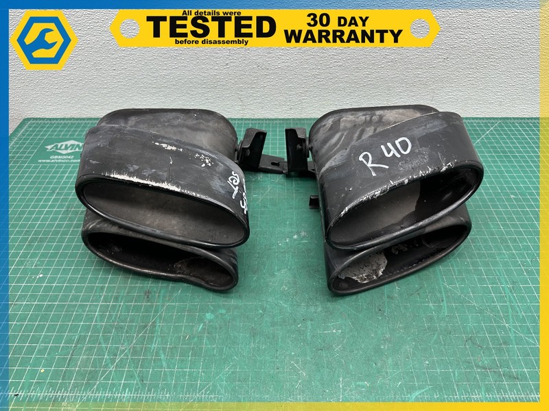 06-12 BENTLEY Flying Spur LEFT RIGHT EXHAUST MUFFLER TIPS SET OEM
