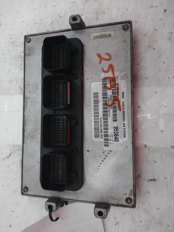 2011 Jeep Wrangler Engine Control Module ECM 3.8L OEM Brown 99K Miles