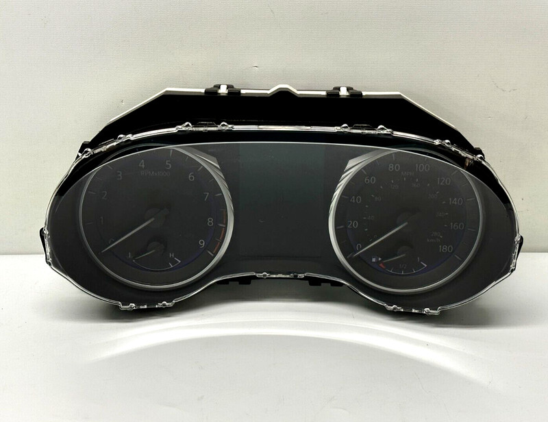 ✅ 2014 - 2017 Infiniti Q50 Steering Wheel Black Leather With Switches OEM