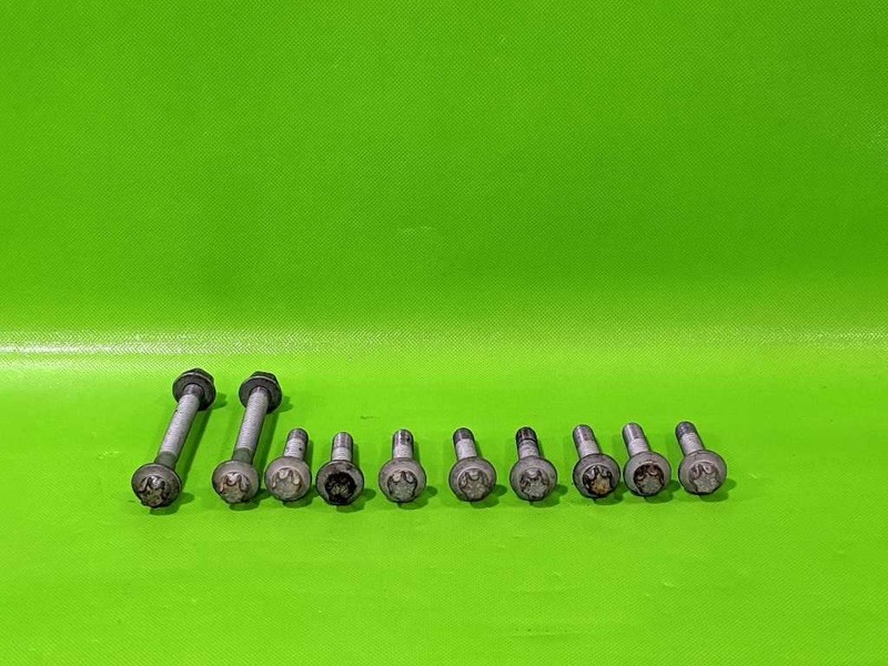 13-15 MERCEDES BENZ C350 BELL HOUSING BOLTS BOLT (SET OF 10) OEM 3991-89