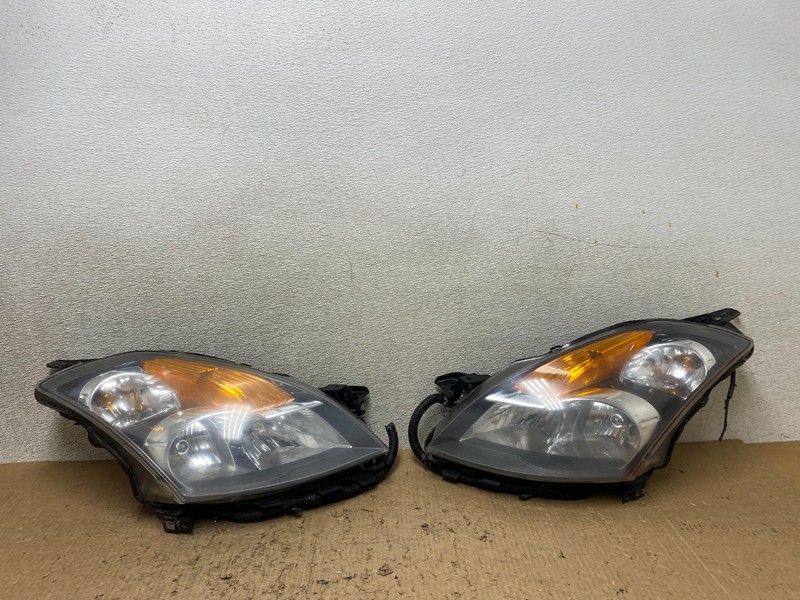 Sedan 2007 2008 2009 Nissan Altima Left+Right Set Headlights W8204 DW