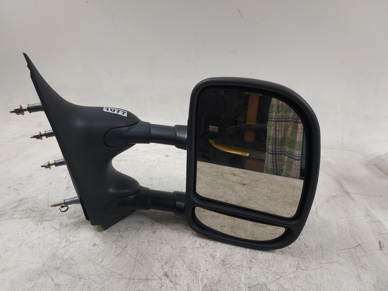 03-14 Ford VAN E350 Passenger Side View Mirror Dual Arm Manual Fold OEM