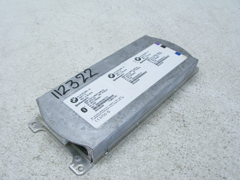 09-13 BMW E90 E91 E92 E93 328i TELEMATICS CONTROL MODULE UNIT BRACKET OEM 112322
