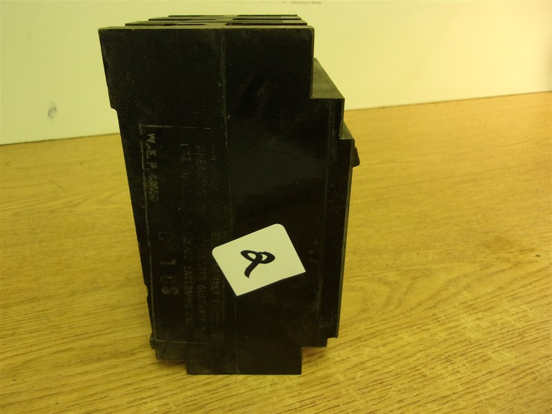 Westinghouse 999022 3-Pole 15A Circuit Breaker "2" *FREE SHIPPING*