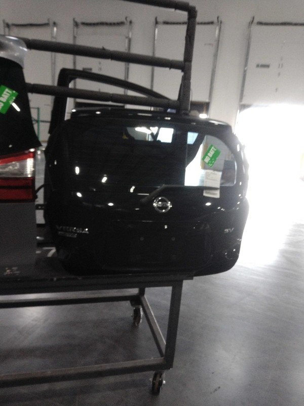 2017 Nissan Versa Deck Lid Trunk Lid Black OEM Used 36K Miles NJ25-16389