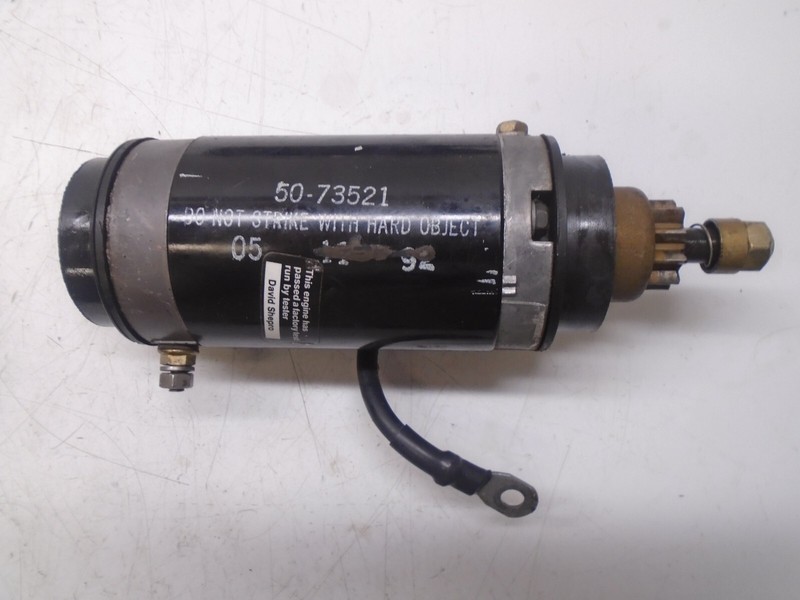 F3 Mercury Mariner 40Hp 4 Cyl Starter Motor Assembly 50-73521