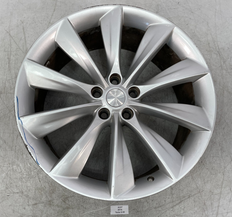 ✅ 2012-2020 OEM Tesla Model S Alloy Wheel Rim 21X8.5J ET40 Silver NOTE*