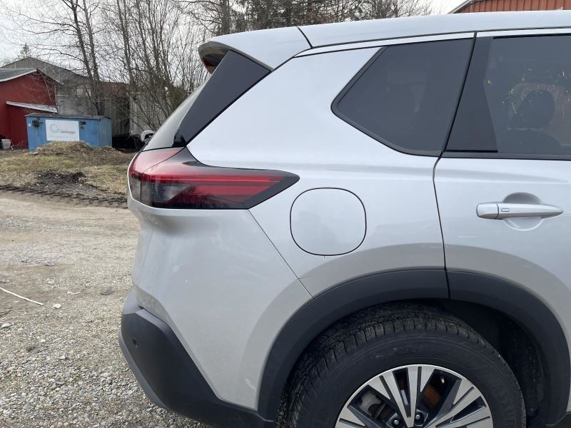 2021-2025 Nissan Rogue Passenger Right Quarter Panel Top Kinked Silver
