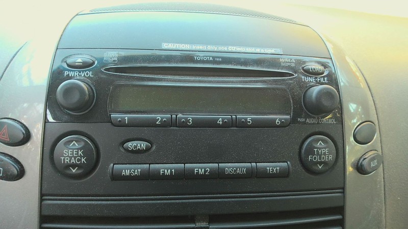 Audio & Visual Equip.(radio) TOYOTA SIENNA 06 07