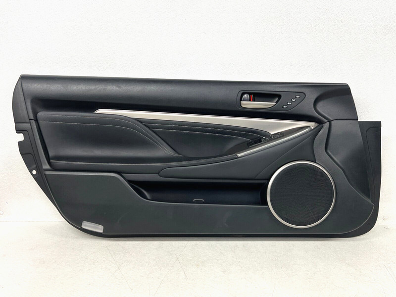 ⭐2015-2017 LEXUS RC300 RC350 FRONT LEFT DRIVERS DOOR PANEL INTERIOR OEM LOT2485