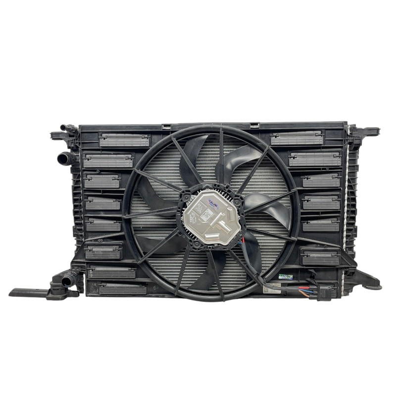 17-20 Audi A4 A5 A6 A7 S4 S5 Q7 Q8 Front radiator cooling fan assy OEM 8W0121003