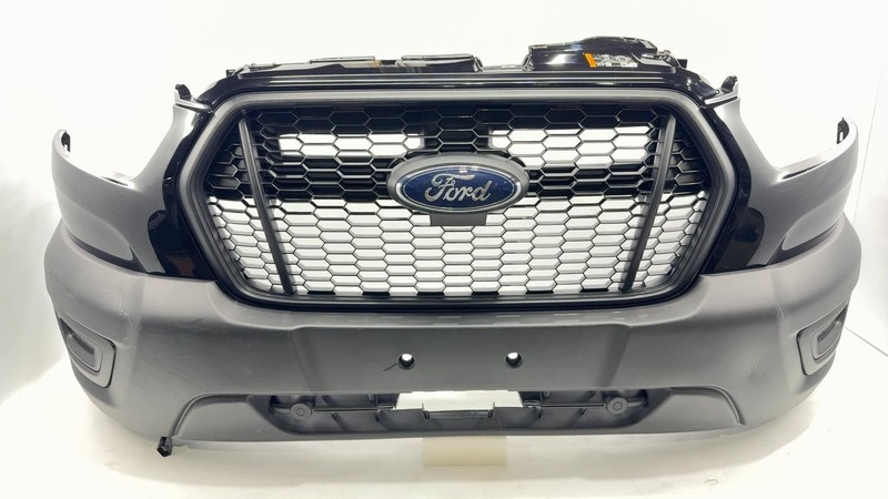 2020-2024 Ford Transit Front BlackBumper Assembly W/o Camera W/ Fog W/o Sensors