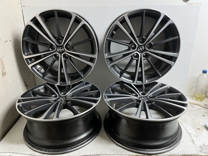 2013-2016 Scion FR-S BR-Z 17x7 Dark Gray Wheel Alloy Rim set of 4 Wheels Rims