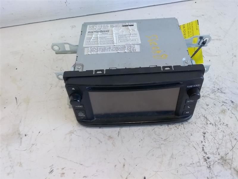 2013 Toyota COROLLA Radio 6.1" Display Screen And Receiver Panasonic Mfr