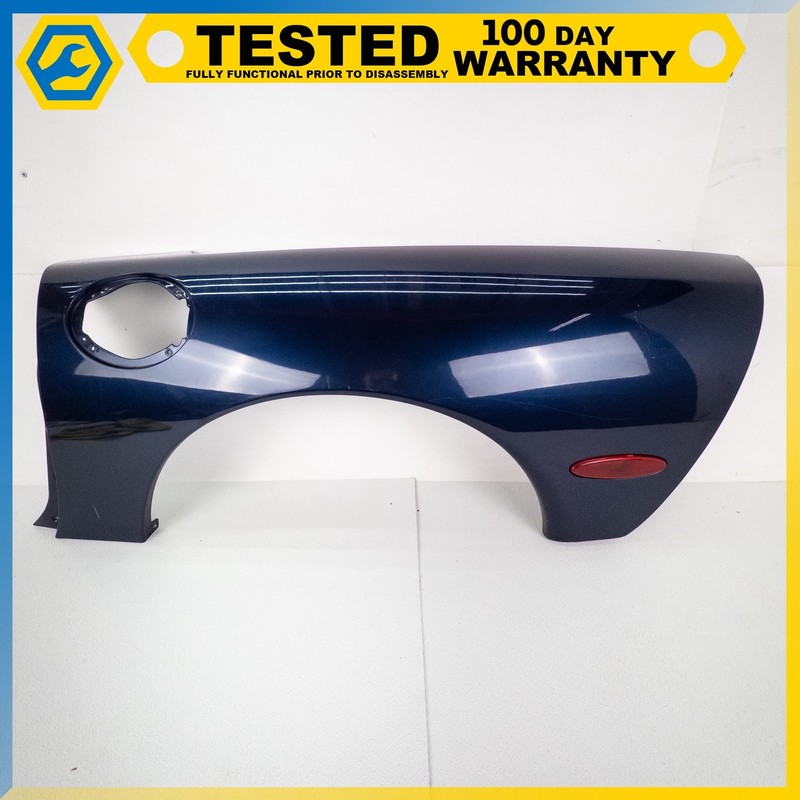 97-04 CHEVROLET CORVETTE C5 REAR LEFT DRIVER SIDE OUTER QUARTER PANEL BLUE OEM