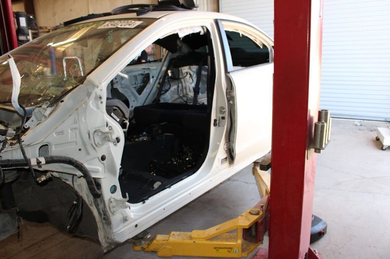 Driver Left Front Rocker and Post Cut Fits 15-21 WRX