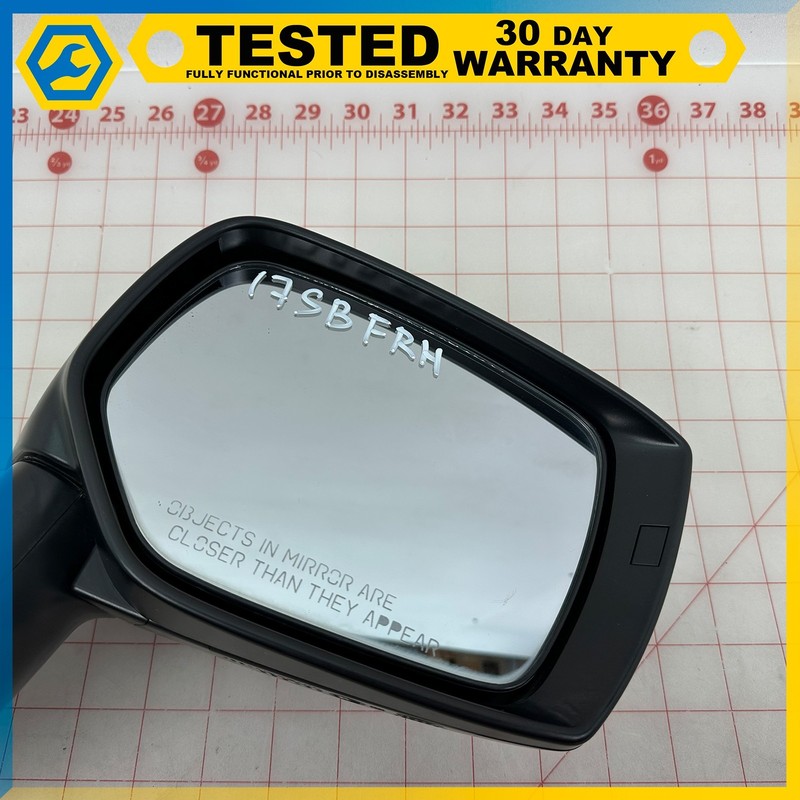 17-22 SUBARU WRX SEDAN FRONT RIGHT PASSENGER SIDE OUTSIDE MIRROR 61K GRAY OEM