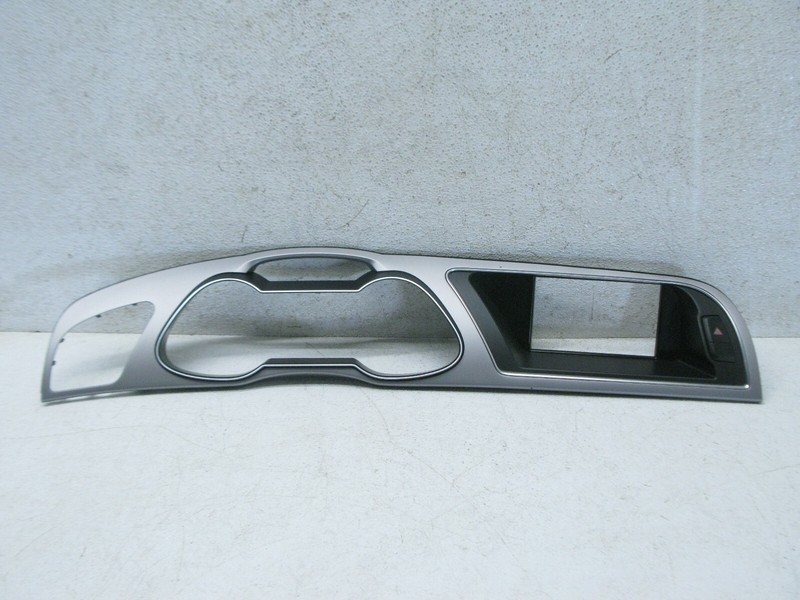 13-16 AUDI B8 A4 S4 RS4 DASH TRIM BEZEL GAUGE CLUSTER MMI SCREEN OEM 060122
