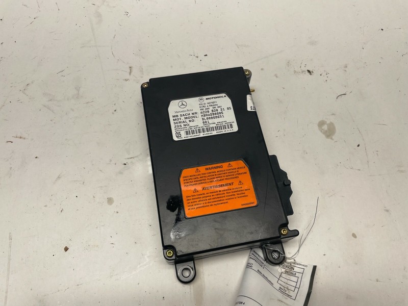 2000-2006 MERCEDES SL500 SL55 COMMUNICATION CONTROL MODULE OEM 2208202185