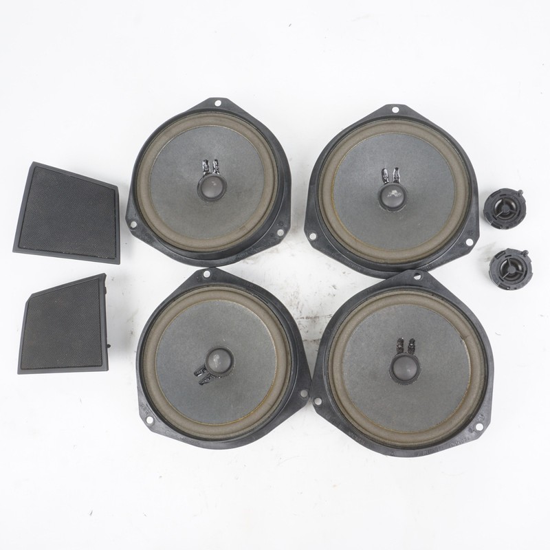 2014-17 Maserati Ghibli Complete Door Sound Audio Speaker Speakers Set of 8 OEM