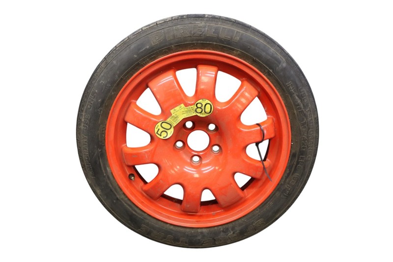 04-21 Jaguar X250 XJR XF XK Emergency Spare Tire Wheel Donut Rim 135 80 18" Oem