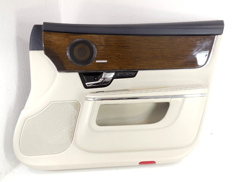 2011 11 Jaguar XJ Front Interior Door Panel Passenger Right OEM *DISCOLORATION*