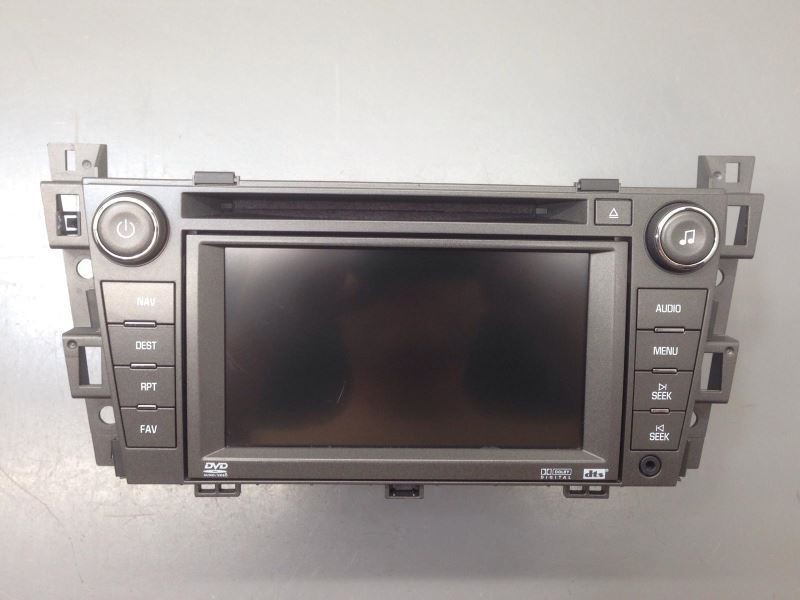 Radio AM-FM-6 Disc CD Player-Navigation Fits 2008-2009 Cadillac SRX 14547