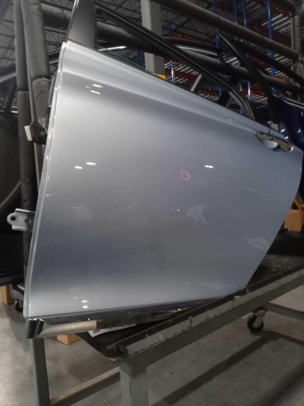 2013 Hyundai Sonata Left Rear Door Blue OEM 435438 - 141k Miles