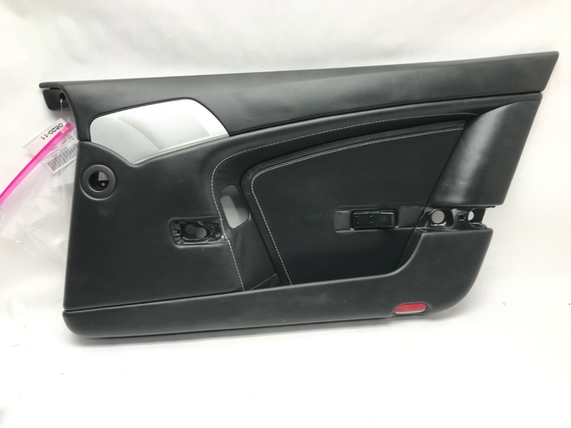 07-16 ASTON MARTIN V8 VANTAGE DOOR PANEL RIGHT RH PASSENGER OEM BLACK LEATHER
