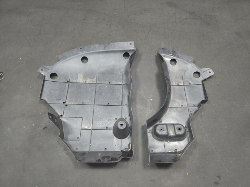 2PC Rear Floor Under Cover Splash Shield Set 2025 Nissan Kicks 748A3-7LH0A 26 X